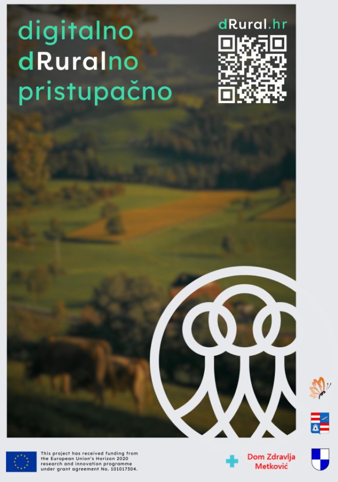 Leafletposter dRurala - saznajte više o projektu